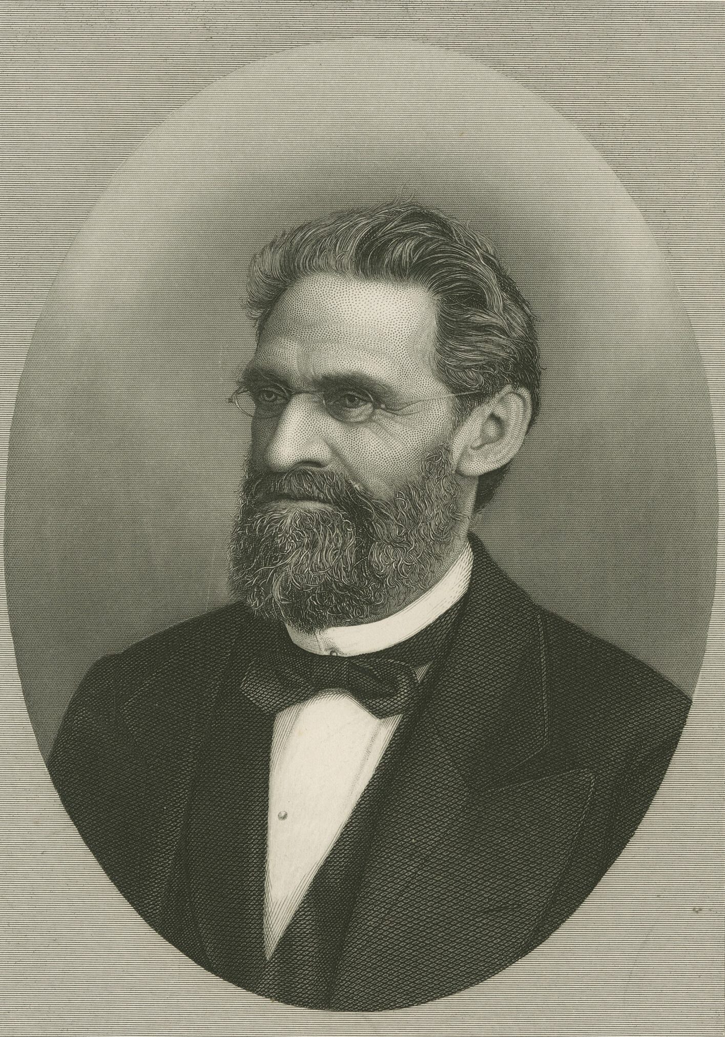 <p>Portrait of Philetus B. Spear, date unknown.</p><p>Engraving by H.B. Hall & Sons. Philetus B. Spear papers.</p><p> Special Collections and University Archives,</p><p>Colgate University Libraries.</p>