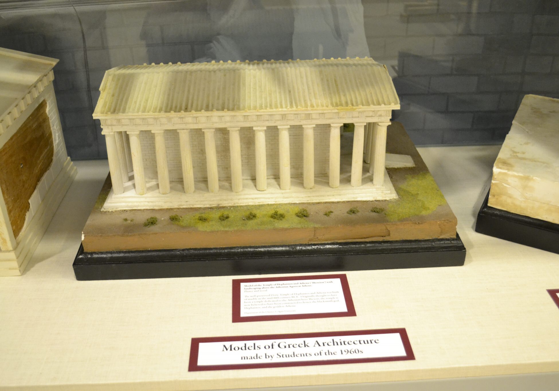 <p>The Hephaisteion.</p><p>Student Project of the 1960s.</p><p>Department of the Classics, Colgate University.</p><p>Photo by Erica Hiddink '17.</p>